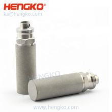 HENGKO custom sintered stainless steel 316 316L micro air bubble diffuser stone oxygen generator